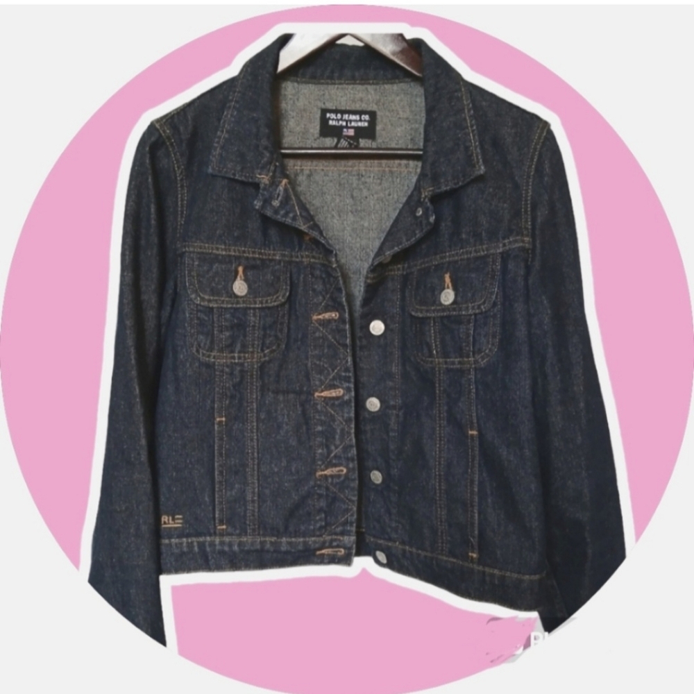 Polo Ralph Lauren denim jacket. Size XL